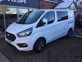 FORD TRANSIT CUSTOM 2022 (72) at Hereford Motor Group Ltd Hereford